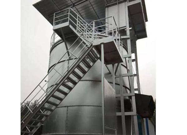 廣州宏峰有機肥發酵罐使用現場